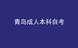 青島成人本科自考 