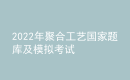 2022年聚合工藝國家題庫及模擬考試