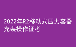 2022年R2移動(dòng)式壓力容器充裝操作證考試題庫模擬考試平臺(tái)操作